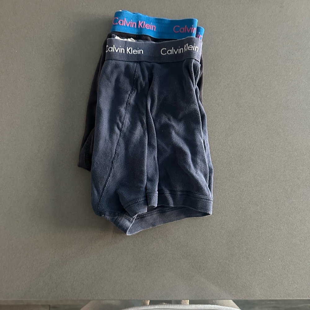 Calvin Klein Men's Navy Boxer Briefs